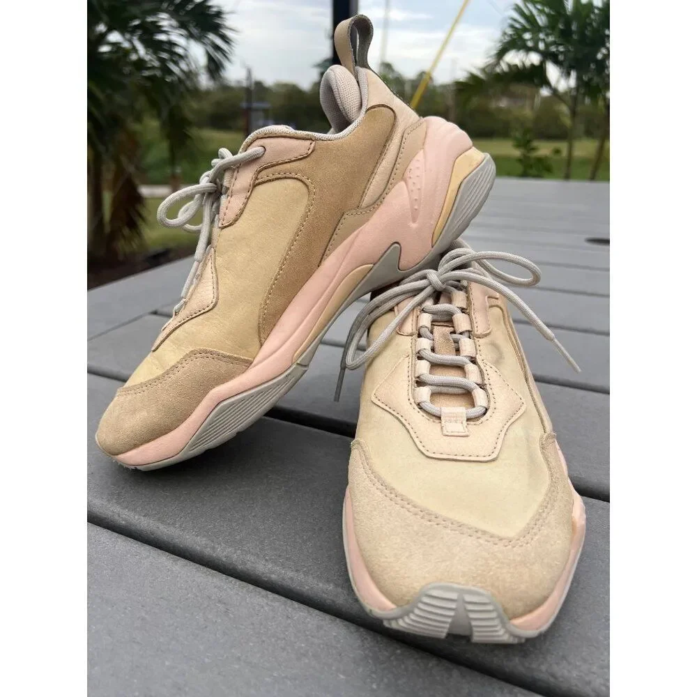 Puma Women Thunder Desert Beige Sneakers Size 7.5